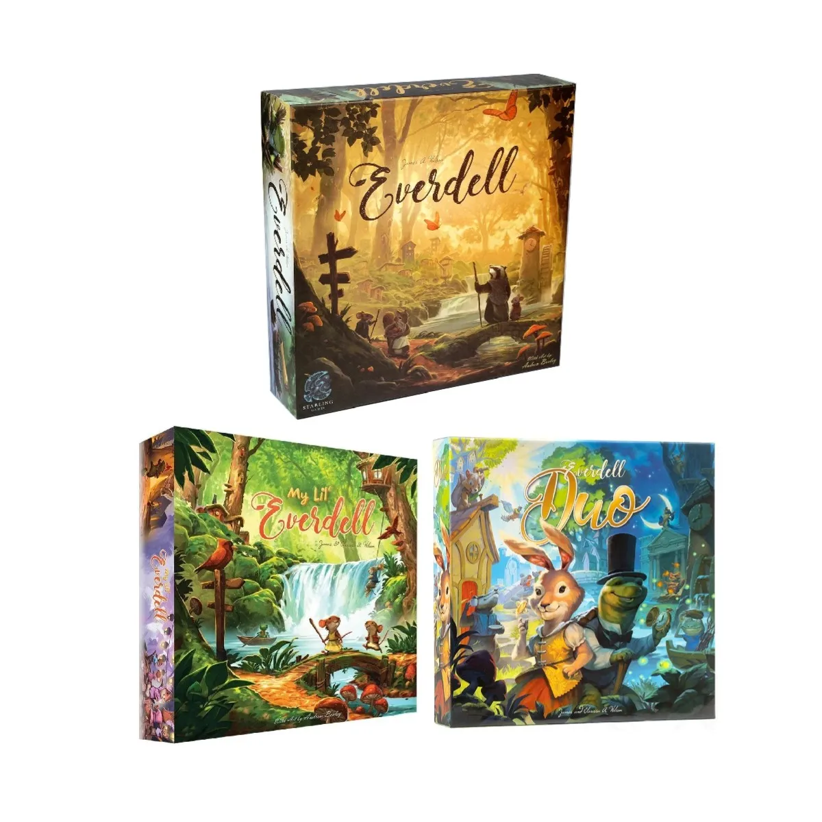 Board Game Avalon - Permainan Papan Strategi Everdell - Drafting