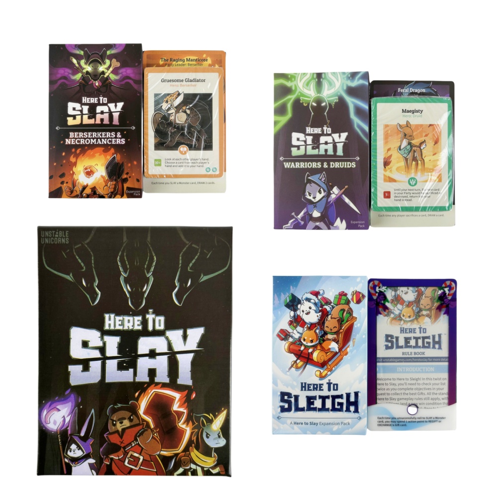 Board Game Here To Slay - Di sini untuk melihat versi bahasa