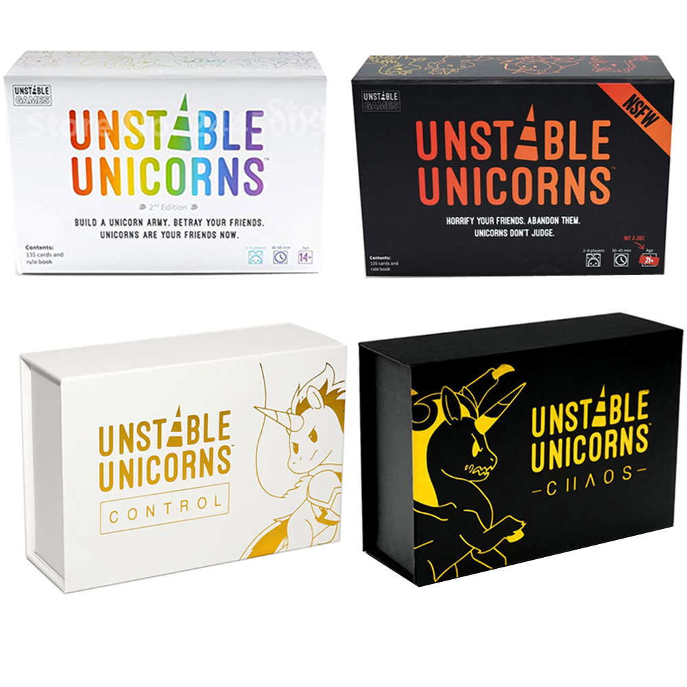 Board Game Here To Slay - Permainan Papan Unstables Nightmares Expansion Unicorns