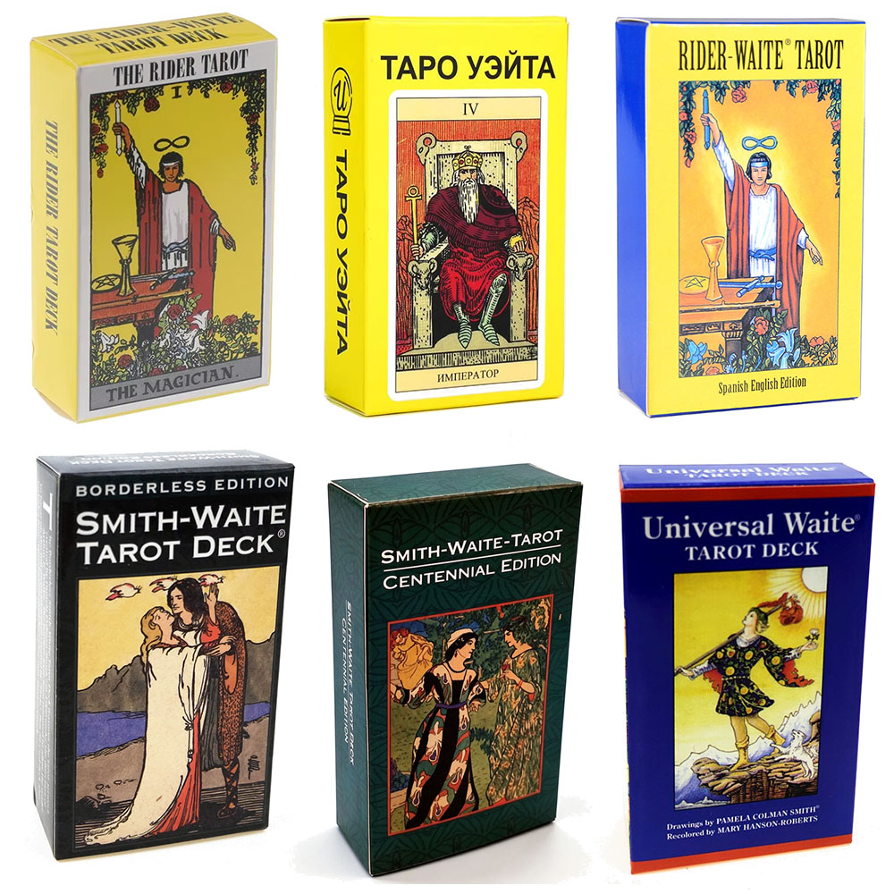 Board Game Life - Kartu Tarot Rider Waite Ramalan untuk