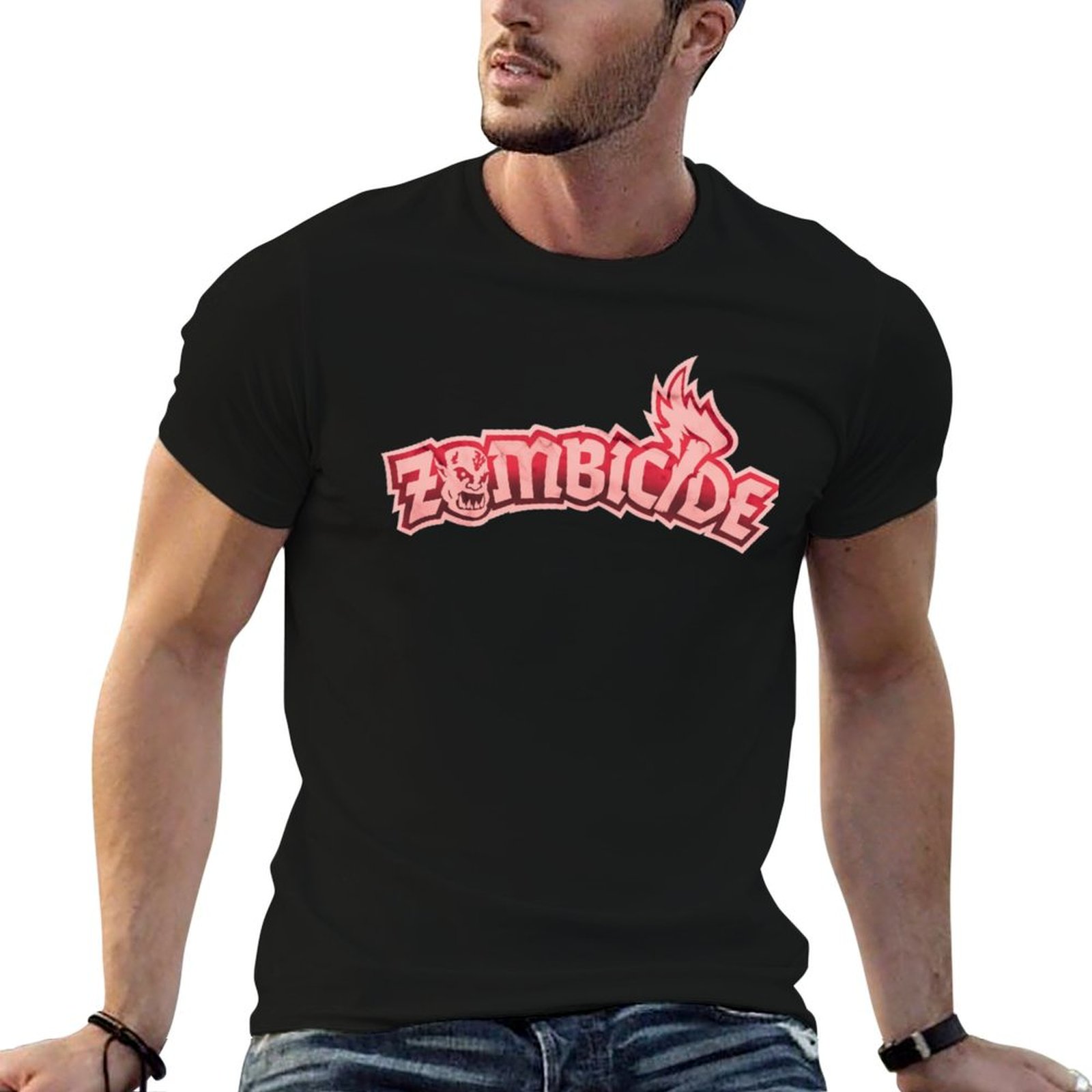Board Game Zombicide - Zombicide BoardGame T-Shirt kaos pria kaos