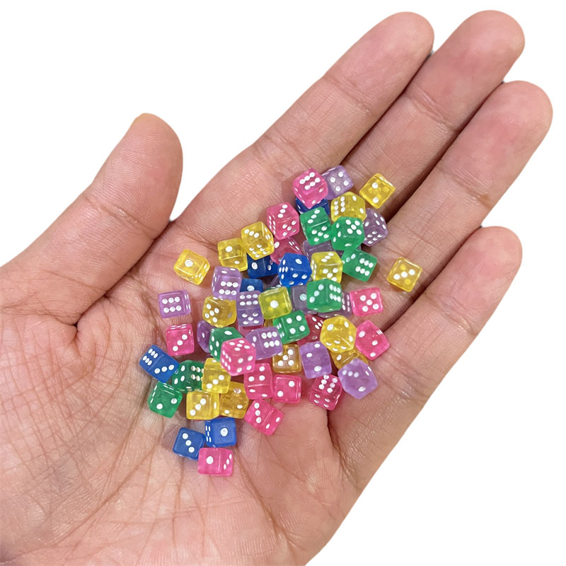 Board Game Solo - 6 Warna 100 buah 5mm bening