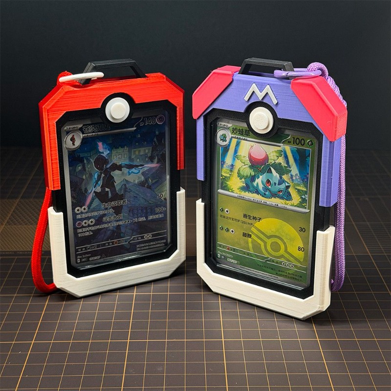 Board Game History - Penutup Kartu Vertikal Poke Ball untuk