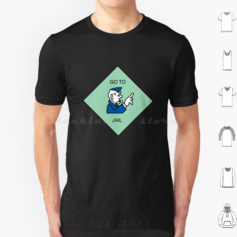 Board Game Diy - Kaos Go To Jail Katun Pria