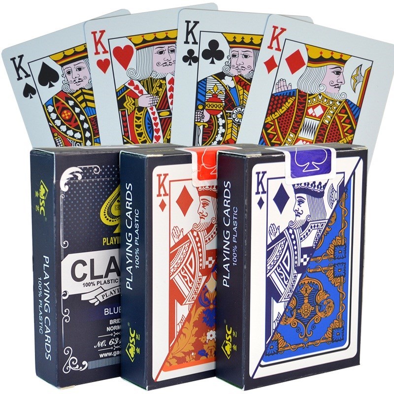 2 Buah Kartu Poker Plastik 100 - Board Game Viral ulasan dan harga