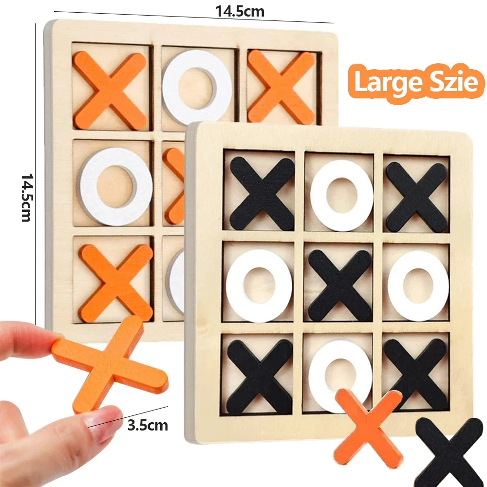 Kayu XO Tic Tac Toe Game Mini  - Board Game For 6 Years Old ulasan dan harga