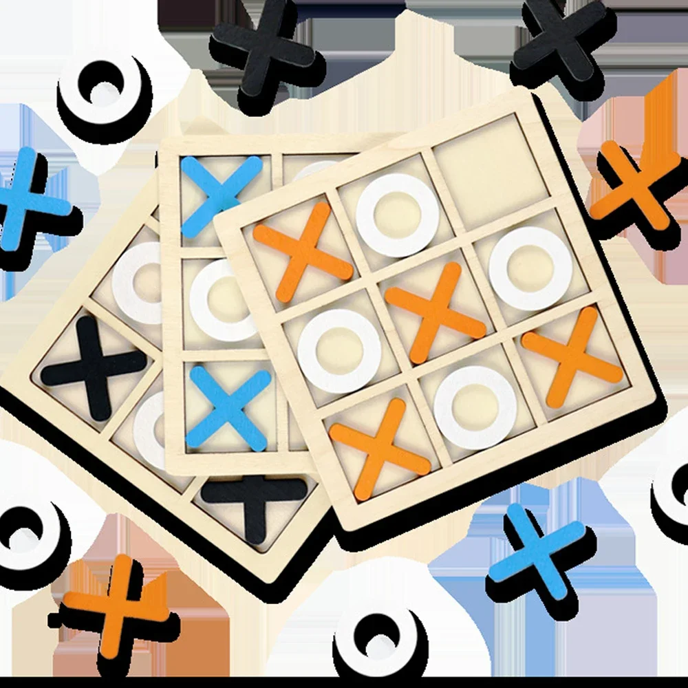 Kayu XO Tic Tac Toe Game Mini  - Board Game For 6 Years Old ulasan dan harga