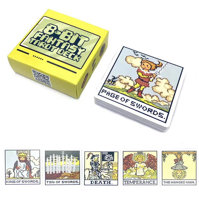Kartu Tarot Fantasi 8 Bit, Ram - Board Game Life ulasan dan harga