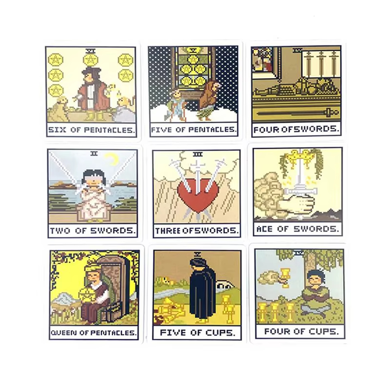 Kartu Tarot Fantasi 8 Bit, Ram - Board Game Life ulasan dan harga
