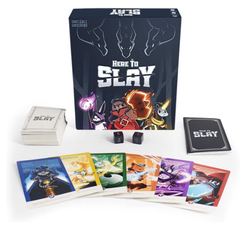 Koleksi Game Strategi Pertarun - Board Game Here To Slay ulasan dan harga