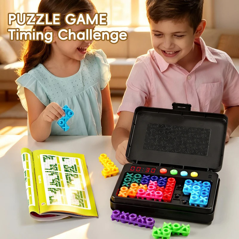KNYYSECQ Smart XO Puzzle Perma - Board Game With Questions ulasan dan harga