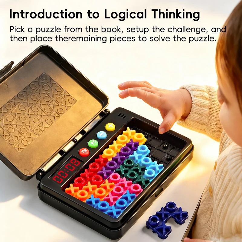 KNYYSECQ Smart XO Puzzle Perma - Board Game With Questions ulasan dan harga