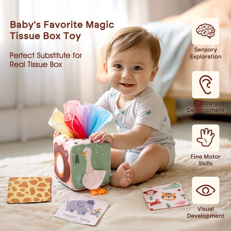 Mainan Montessori kotak tisu h - Board Game Nature ulasan dan harga