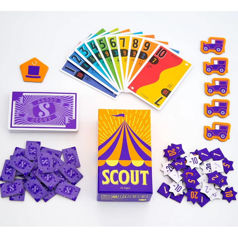 Permainan Kartu Scout 2026 Unt - Board Game Solo ulasan dan harga