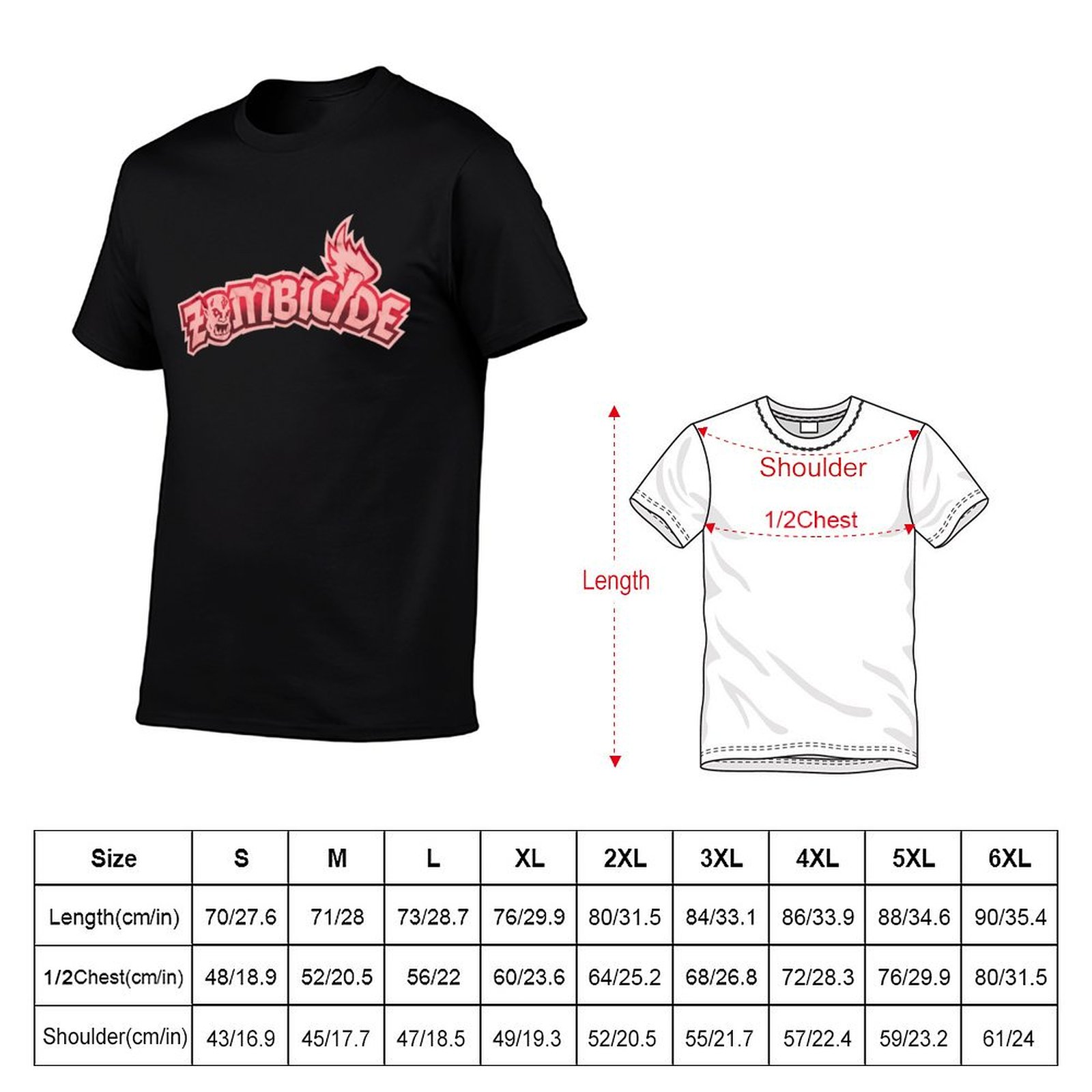 Zombicide BoardGame T-Shirt ka - Board Game Zombicide ulasan dan harga