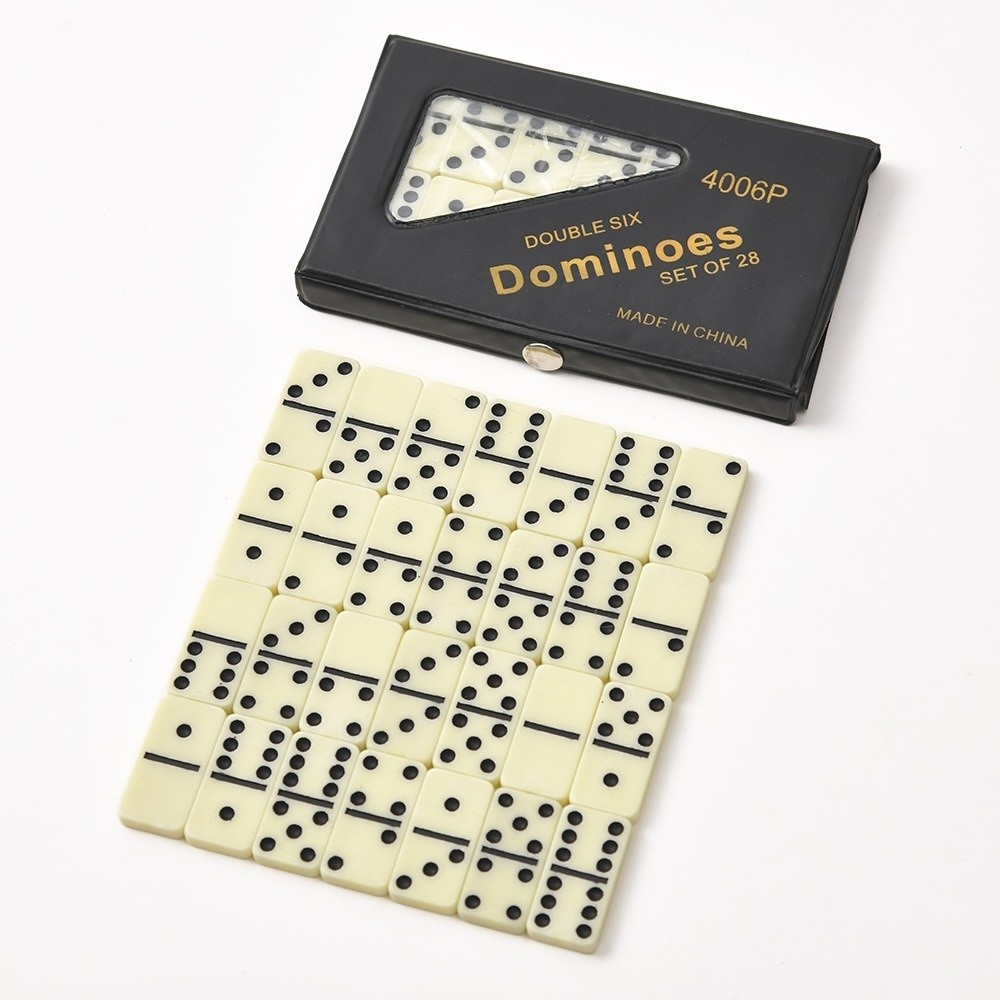 28 Buah Set Domino Enam Ganda  - Board Game Monopoli ulasan dan harga