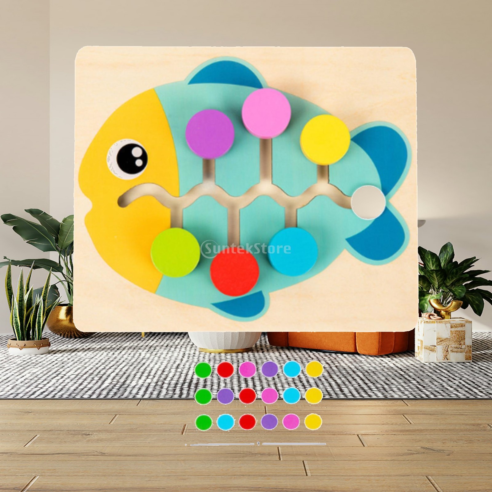 Puzzle Geser Pencocokan Warna  - Board Game For 6 Years Old ulasan dan harga
