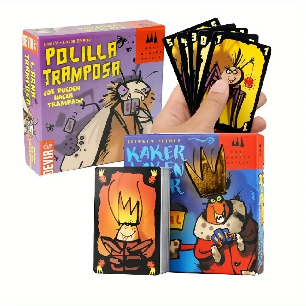Permainan Kartu Polilla Trampo - Board Game Viral ulasan dan harga