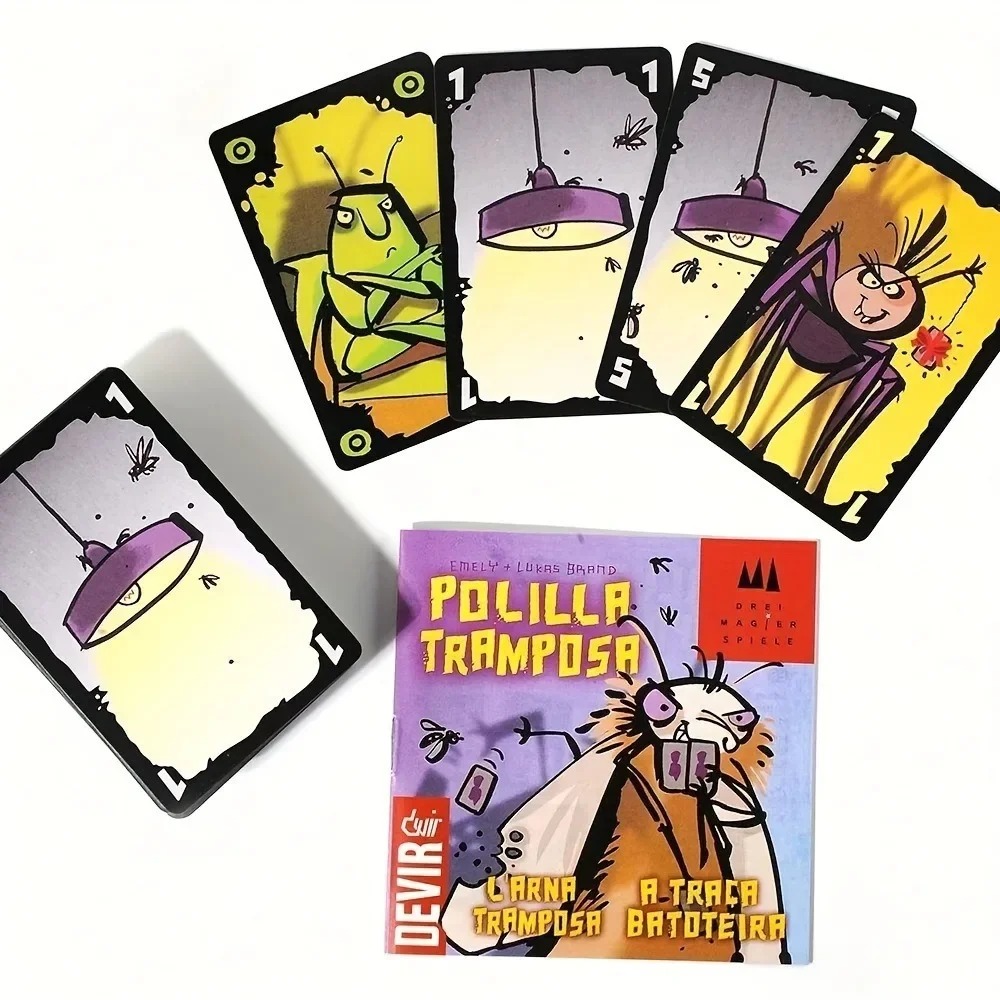 Permainan Kartu Polilla Trampo - Board Game Viral ulasan dan harga