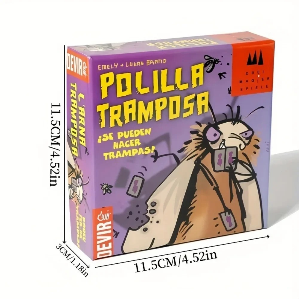 Permainan Kartu Polilla Trampo - Board Game Viral ulasan dan harga