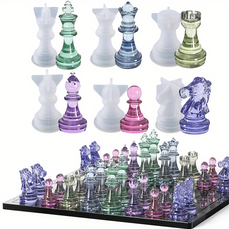 23 Buah Set Catur dengan Cetak - Board Game Diy ulasan dan harga