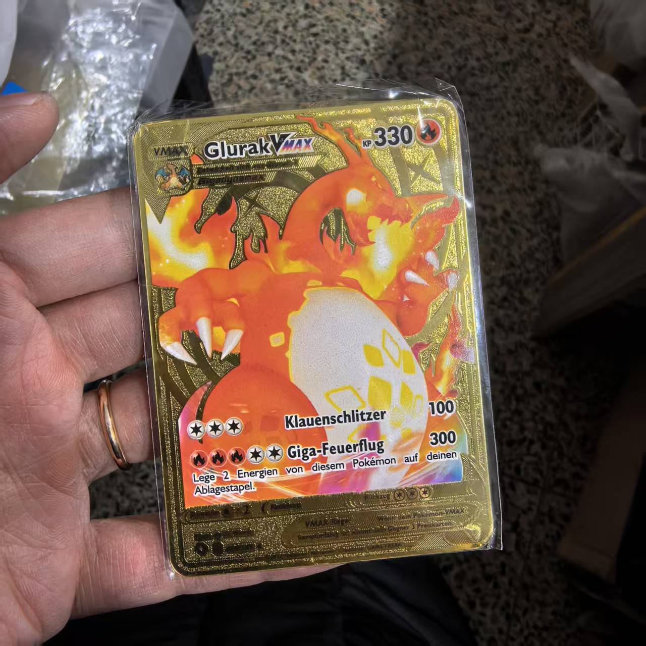 Kartu Logam Pokemon di Deutsch - Board Game Diy ulasan dan harga