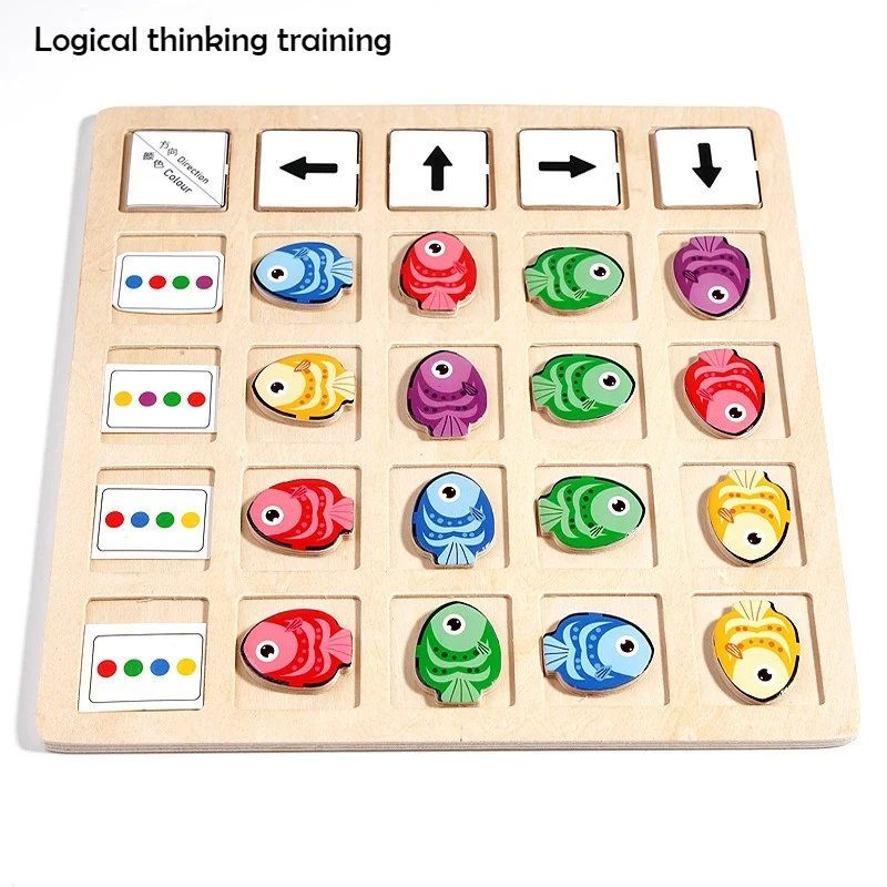 Mainan Montessori Kayu Pelatih - Board Game Nature ulasan dan harga