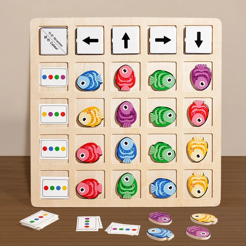 Mainan Montessori Kayu Pelatih - Board Game Nature ulasan dan harga