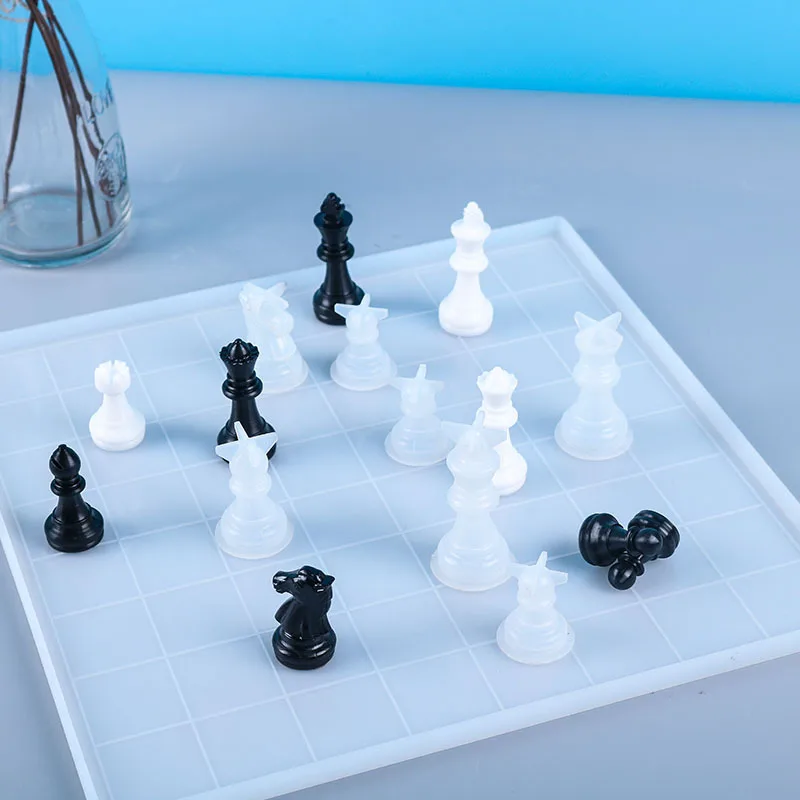 Cetakan Silikon Catur Berkuali - Board Game Diy ulasan dan harga