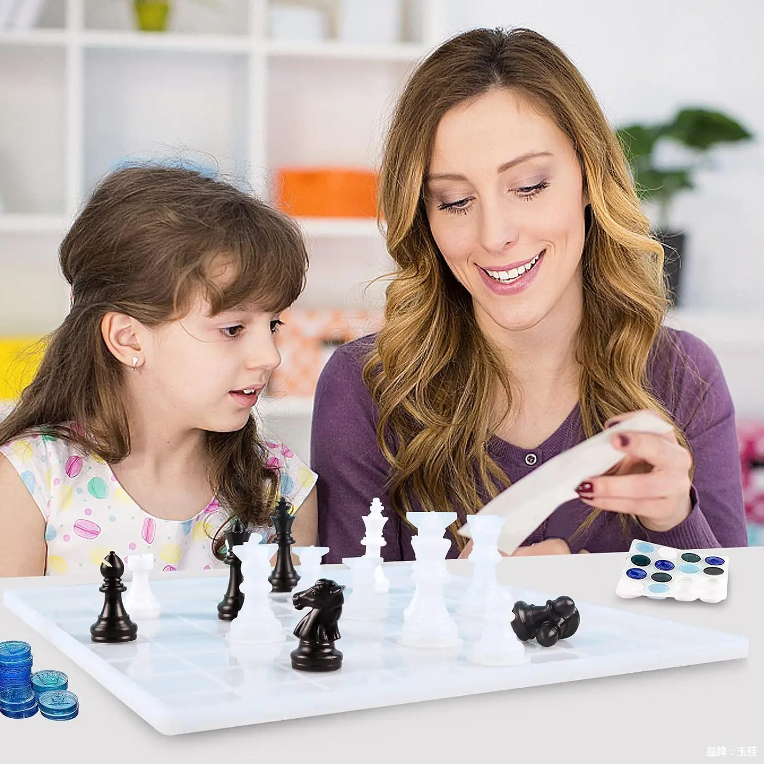 Cetakan Silikon Catur Berkuali - Board Game Diy ulasan dan harga