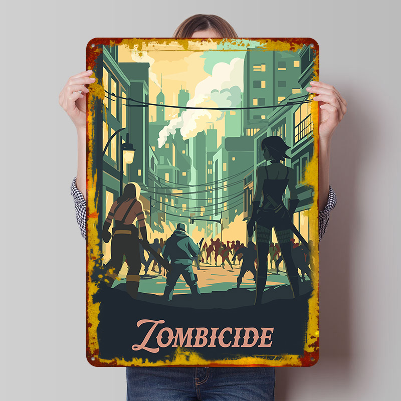 Poster Plakat Timah Terinspira - Board Game Zombicide ulasan dan harga