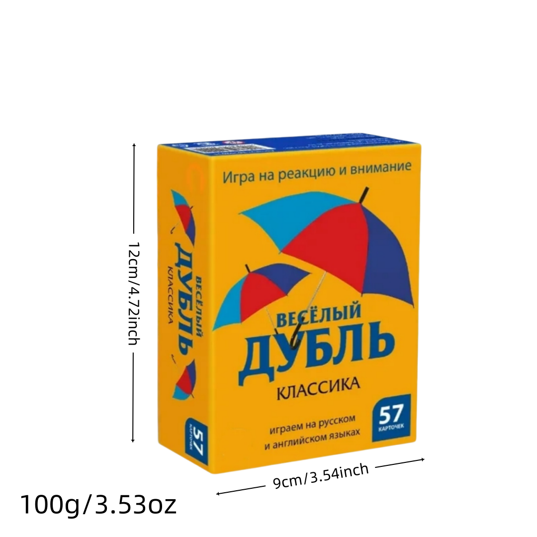 《Весёлый ДУБЛЬ: Permainan Kart - Board Game Solo ulasan dan harga