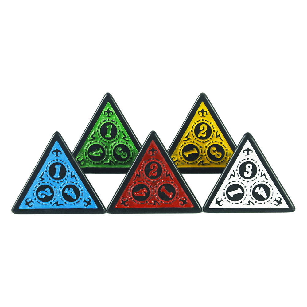 Dadu DND polihedral D4 Set 10  - Board Game Viral ulasan dan harga