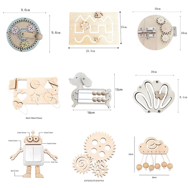 Aksesori anak papan sibuk DIY  - Board Game Diy ulasan dan harga
