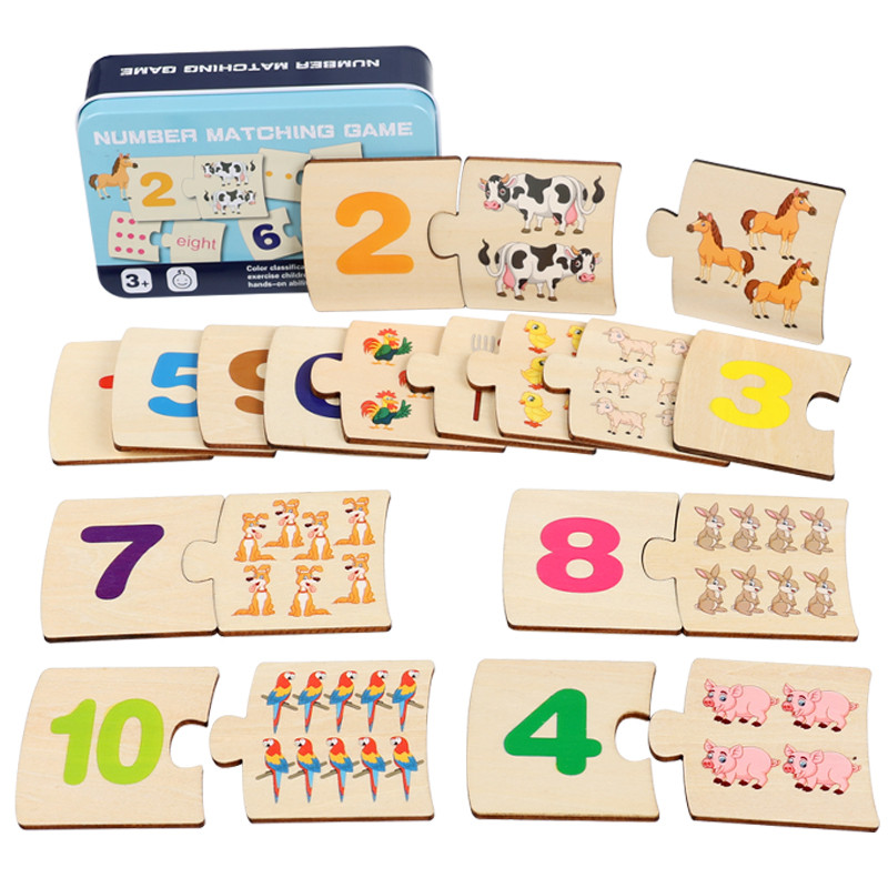 Papan Puzzle Kayu Bentuk Hewan - Board Game For 6 Years Old ulasan dan harga