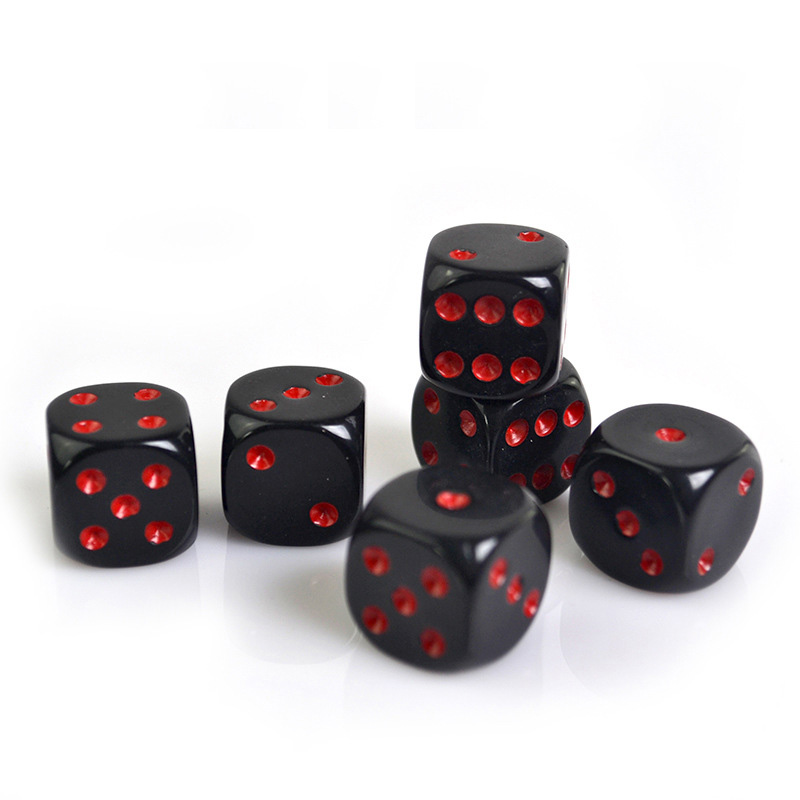 10 Buah/SET SET Dadu Merah/Hit - Board Game Viral ulasan dan harga