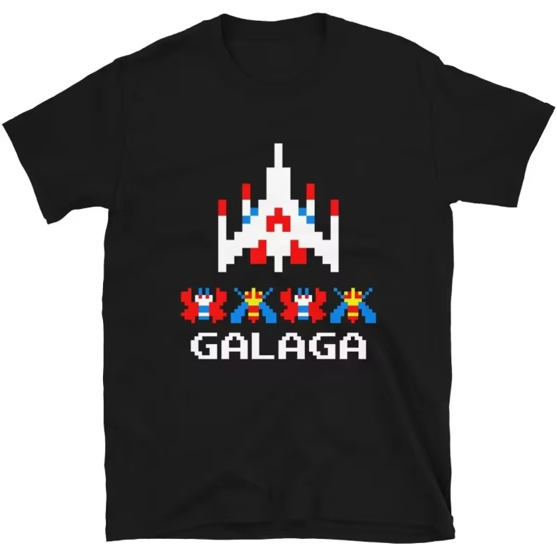 Kaos Pria Katun Motif Galaga R - Board Game Viral ulasan dan harga
